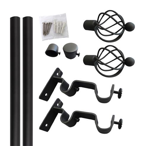 Set negro 19mm doble 200 cm 2